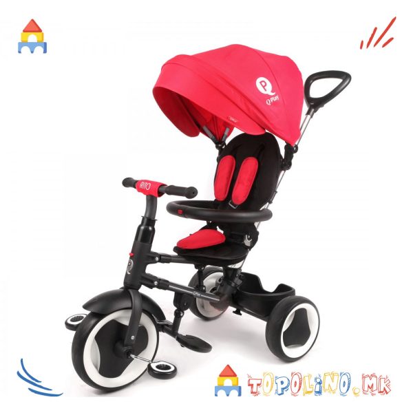 Трицикл Rito S380 Red - QPlay Голем Есенски Попуст