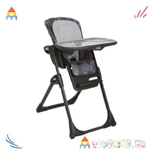 Столица за Хранење Mimzy Recline ABC Charcoal - Joie